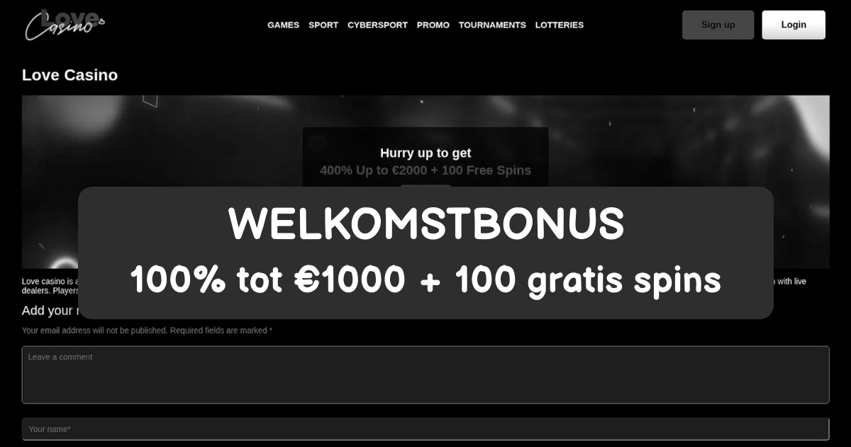 Love Casino - Beste Online Gokkasten Nederland